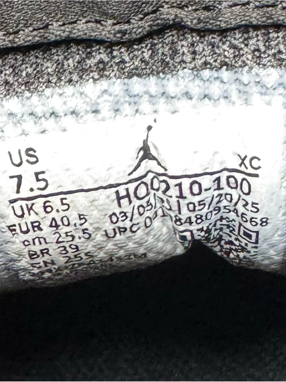 Size 7.5 - Mens Air Jordan Stadium 90 Low TD White Football Cleats - HQ0210-100
